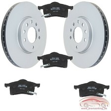 Opel Vectra B 1.8 Bremsen Set Bremsscheiben beschichtet + Beläge vorne 5 Loch *