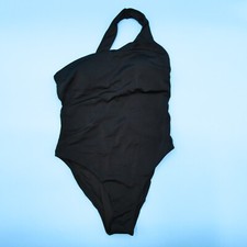 Victorias Secret Black Small Single Shoulder Bikini Padded One Piece Swim Vs New