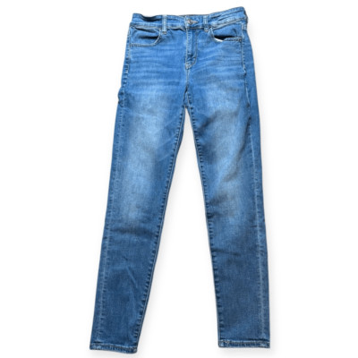 AMERICAN EAGLE Women's Medium Blue Wash Ne(x)t Next Level Stretch Hi-Rise Denim