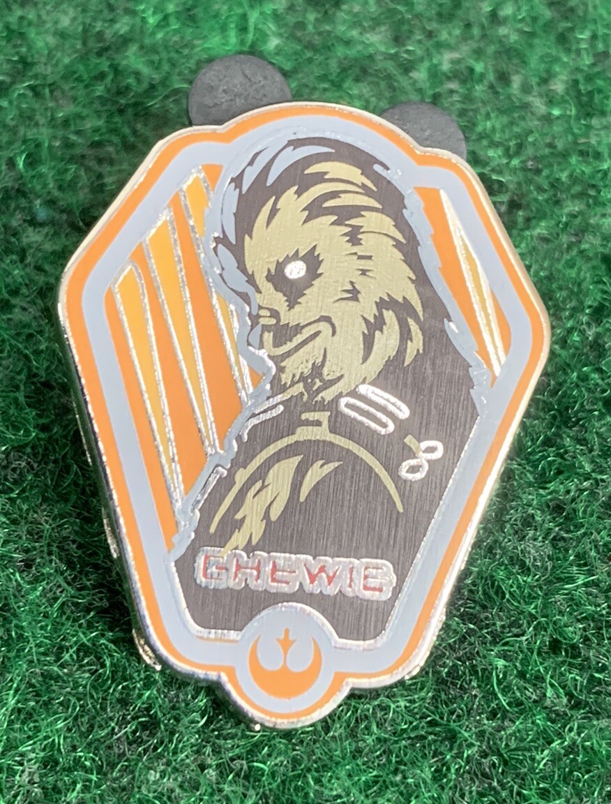 2015 Disney Star Wars The Force Awakens “ Chewie” Lapel Pin
