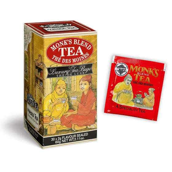 Mlesna Tea Ceylon - Tè Monk's Blend Vaniglia e Melograno 30 filtri