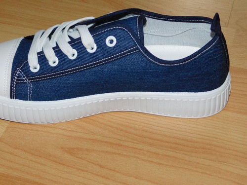 Nie getragen " Halbschuhe mit Jeanslook von Fashion " 39 - Bild 5 von 8