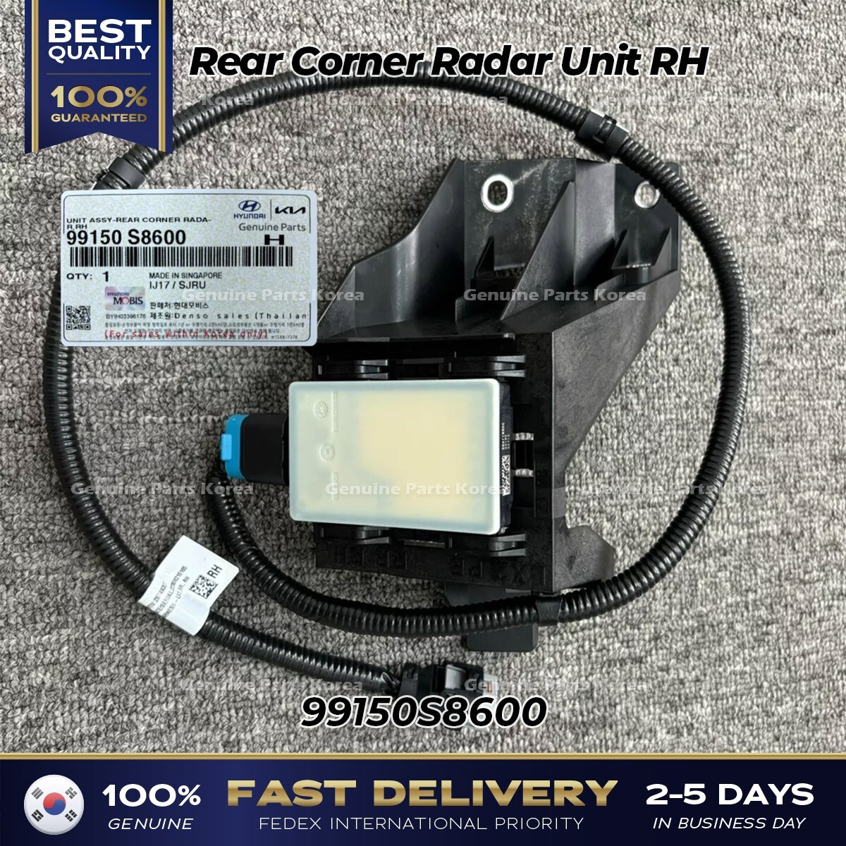 ≠êHyundai Palisade Rear Corner Radar Unit RH 99150-S8600 | OE