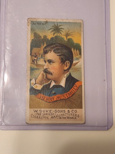 1888 N76 W. Duke Sons & Co Great Americans Henry Stanley - Ungraded 