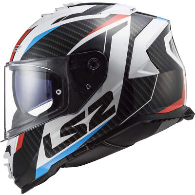 Integral Helm LS2 Ff800 Storm II Racer Blau Glänzend Rot