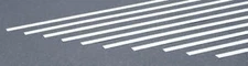 Evergreen Styrene Strips .015x.250 (10) - Model Railroad Scratch Building