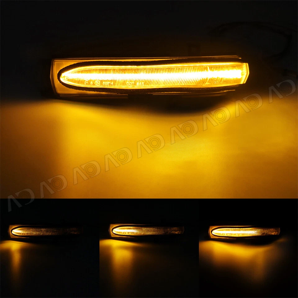 Luz de señal de giro de espejo lateral LED secuencial para Honda Accord Hybrid / Acura TSX Foto 2 de 4