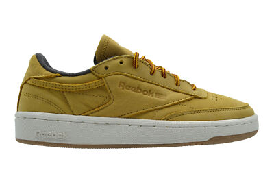 Reebok Club C85 Wp Dorado Color Trigo Urban Gris Zapatillas Braun BS5205 |  eBay