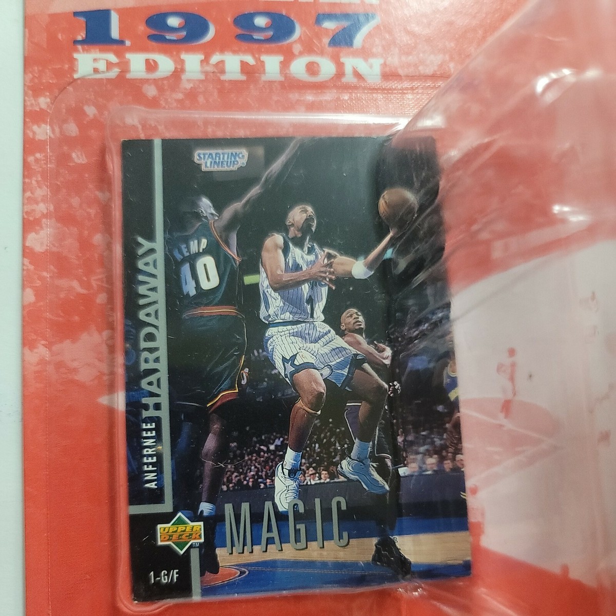 1997 Kenner NBA Basketball Anfernee Hardaway Starting Lineup New