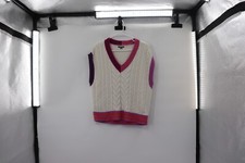 Small Wild Fable Cable Knit V Neck Sweater Vest Cream Pink Purple Orange