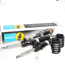 2x BILSTEIN Stoßdämpfer + Service-Kit Vorne für BMW 3er E46