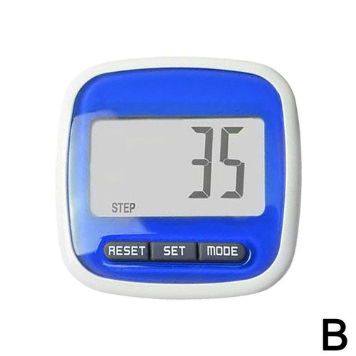 1x Contador de pasos Distancia Fitness LCD Podómetro Paso Caminar Correr Calorías EE. UU.- - Imagen 18 de 18