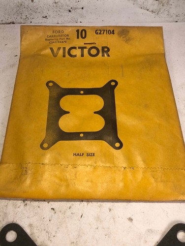 1957-1964 Ford Mercury 312 390 406 4bbl carburetor gasket Victor G27104 - Picture 3 of 3