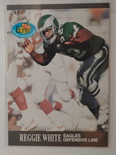 1991 FLEER ULTRA PERFORMERS #10 OF 10  REGGIE WHITE   FOOTBALL CARD