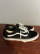 Vans Black And White Men
