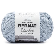 Bernat Blanket Extra Thick 600g-Fog Blue