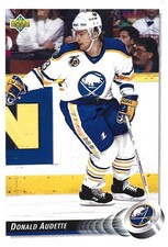 1992-93 Upper Deck - Donald Audette #306 Buffalo Sabres