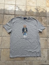 Polo Ralph Lauren Bear T-Shirt Grey Medium