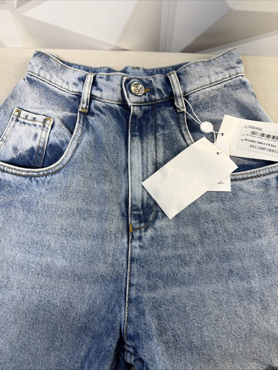MAISON MARGIELA SLASH JEANS BLUE SIZE 36 | eBay