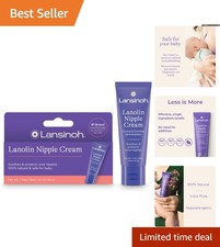 Soothing Lanolin Nipple Butter for Sensitive Skin - 1.41 Ounces, Mom Approved
