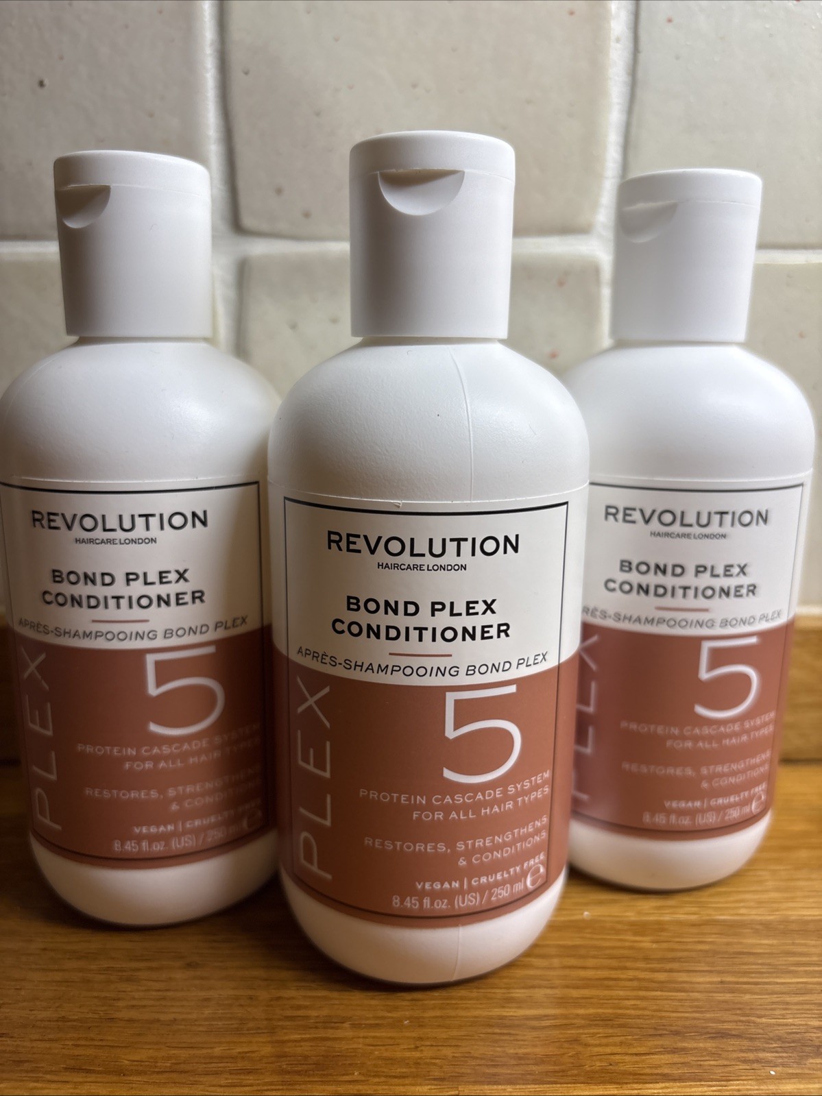 Revolution 5 Bond Plex Conditioner 2 X 250ml New Freepost