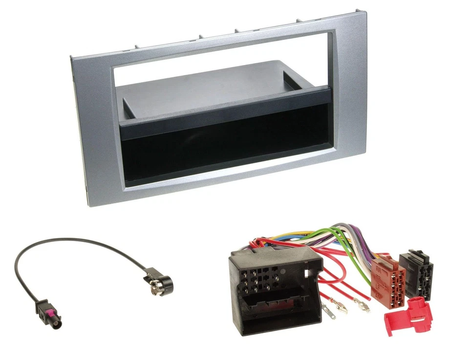 JVC CD DAB USB Bluetooth MP3 Autoradio für Ford Kuga Fusion Transit 05-12 silber - Bild 3 von 4