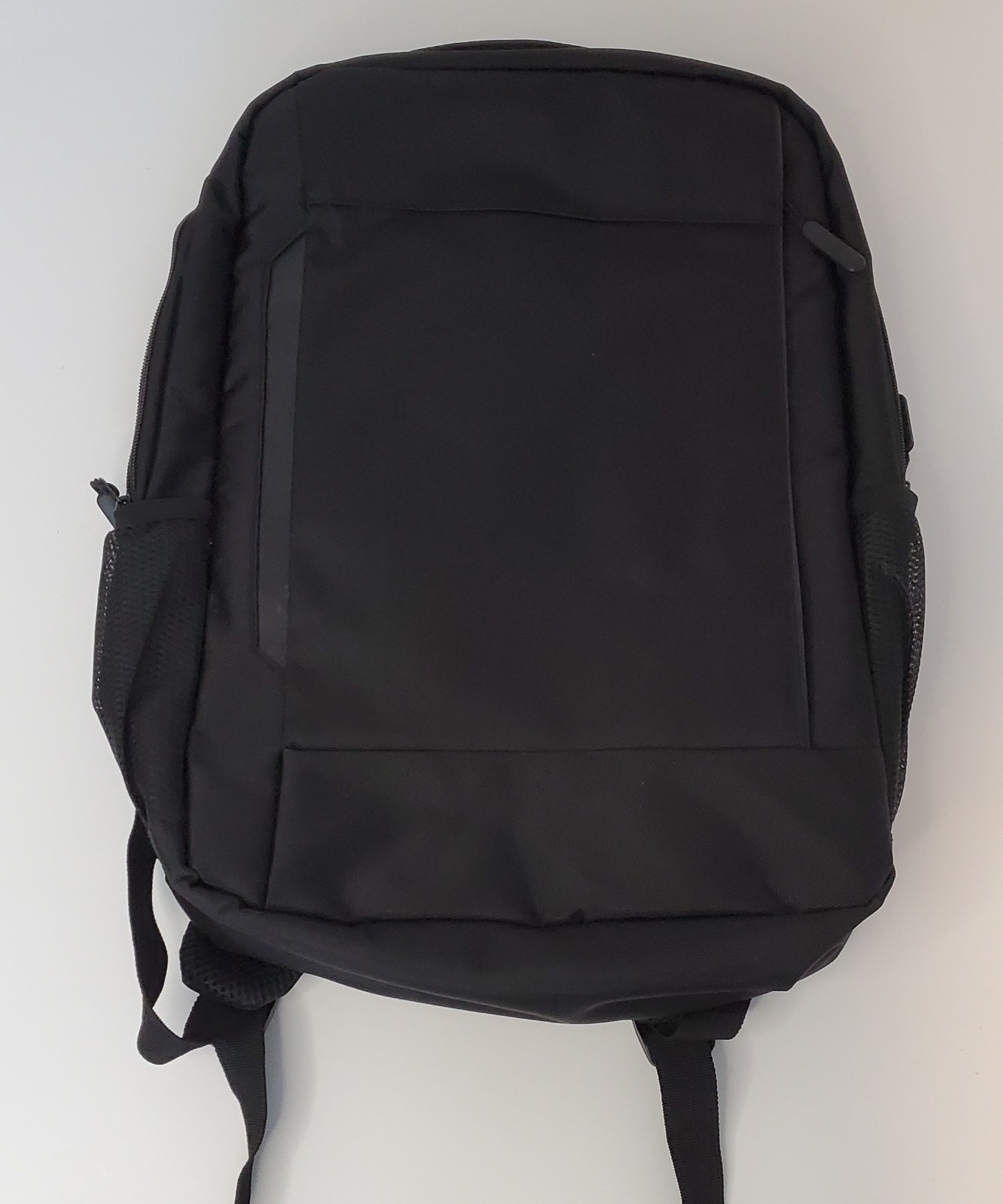 Black Tahoe Backpack USB Laptop School Travel Mesh Straps NIB
