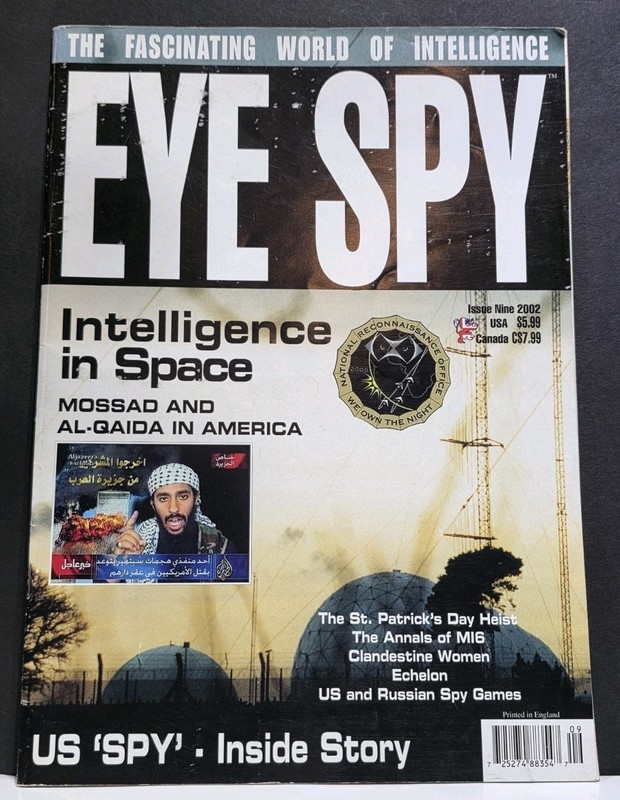 Eye Spy Magazine - Intelligence in Space - Issue Nine 2002 Excellent Condition!
