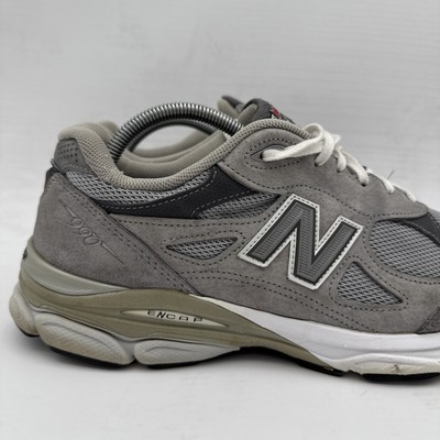 New Balance USA 990 v3 Women 11.5 2E Extra Wide Gray Athletic