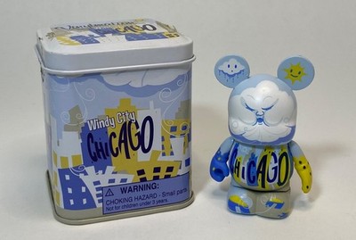 Disney Vinylmation City Specific - Windy City Chicago 3'' Vinylmation & Tin Box