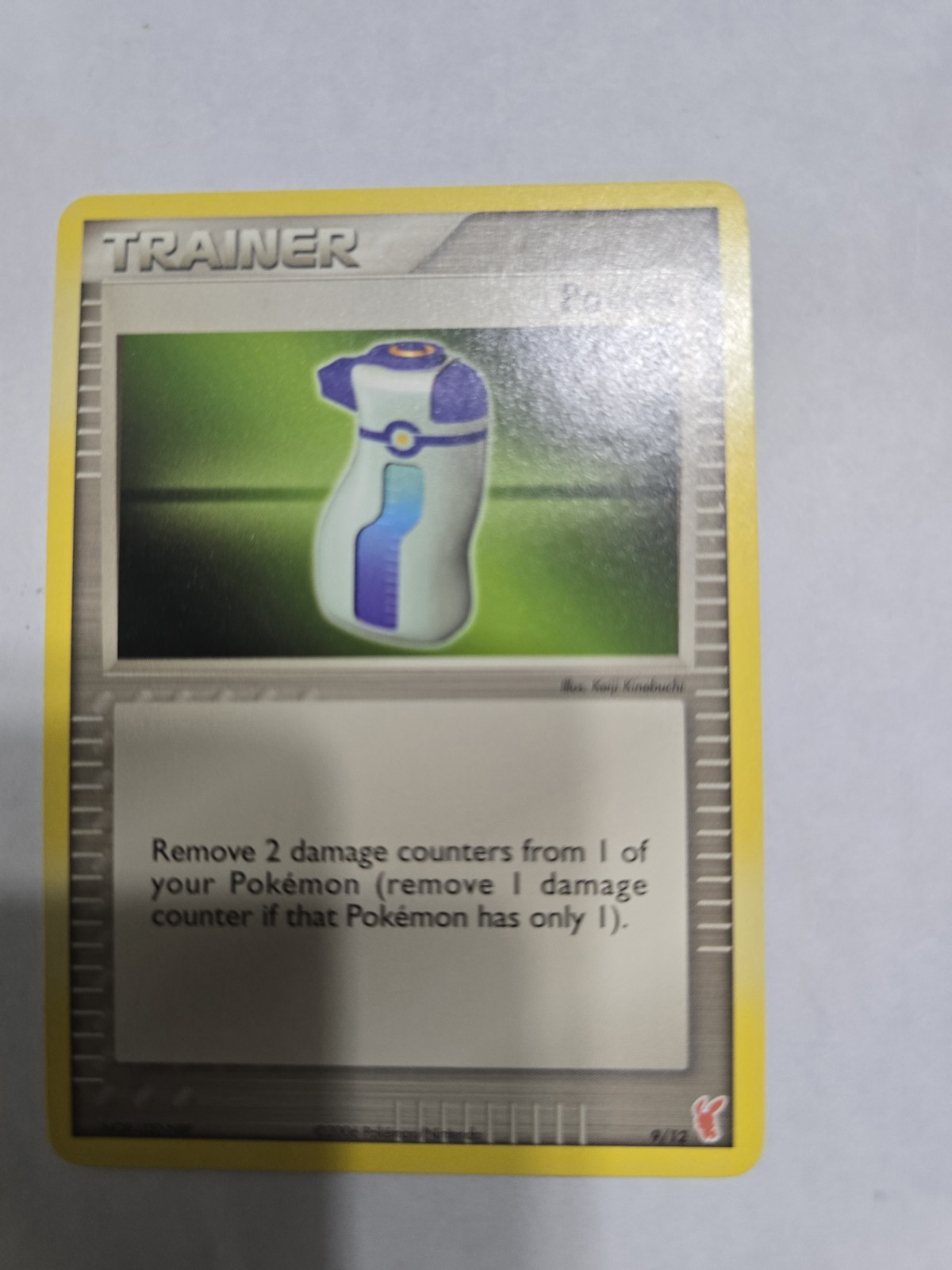 Pokémon TCG Potion 9/12 EX Trainer Kit 2: Plusle & Minun Trainer Card – NM 