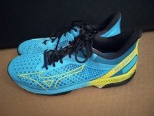 Mizuno Men's Wave Exceed Tour 5 AC Tennis Shoes Jet Blue Size 13