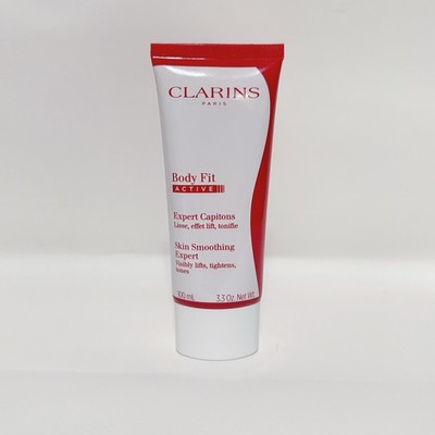 Clarins Body Fit Active Skin Smoothing Expert Travel Size 3.3 Oz 100 mL (Sealed)