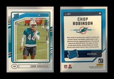 Chop Robinson 2024 Donruss Rated Rookie - Miami Dophins #351