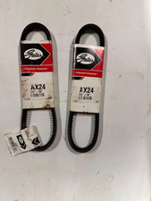 (SET OF 2) Gates AX24 Tri-Power V-Belt NEW OLD STOCK!