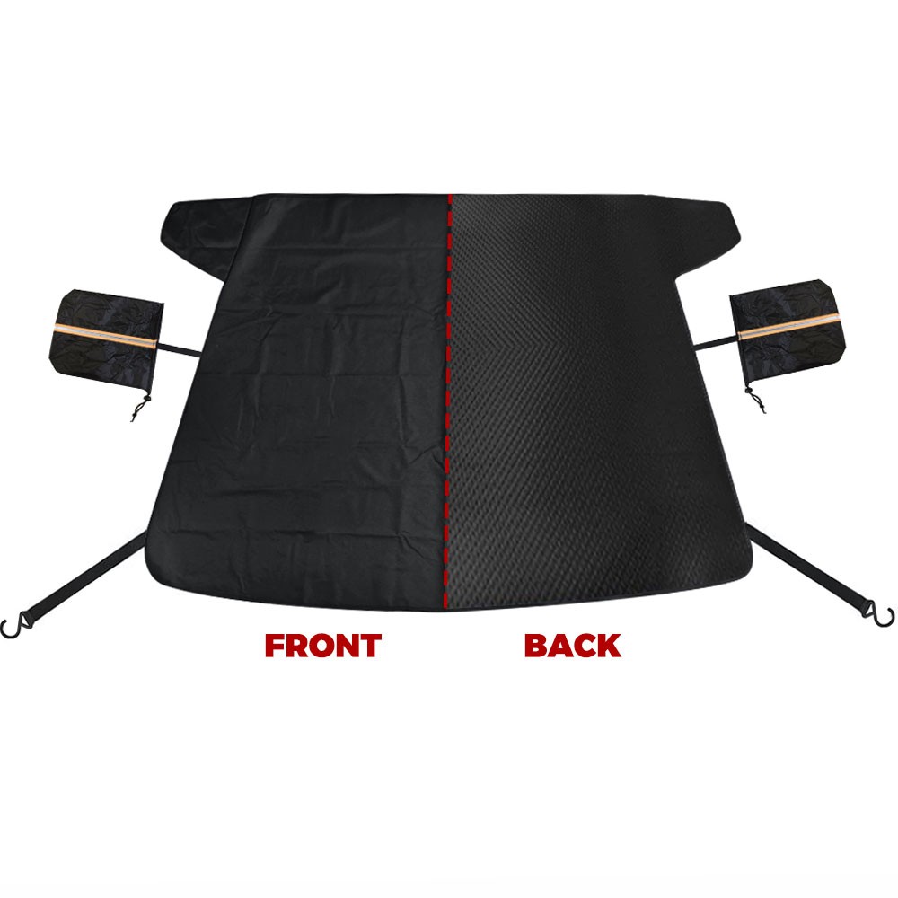 4 Layers For Nissan Front Windshield Snow Cover Frost Guard w/ Side Mirror Cover