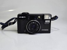 MINOLTA HI-MATIC AF2-M Point  Shoot 35mm Film Camera FOR PARTS