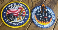 Armageddon Movie Freedom STS-98  Roughnecks Logo patch Set of 2