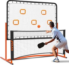 Pickleball Rebounder Training Equipment, Net for Solo Practice