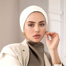 Ramadan Prayer Hat Headband Caps Turban Hat Islamic Bonnet Headscarf Hijabs
