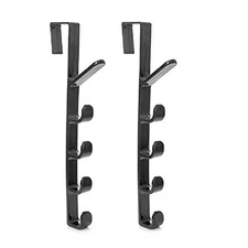 5 Layers Over The Door Hook Organizer Rack Hanger Backpack Handbag Door Hook ...