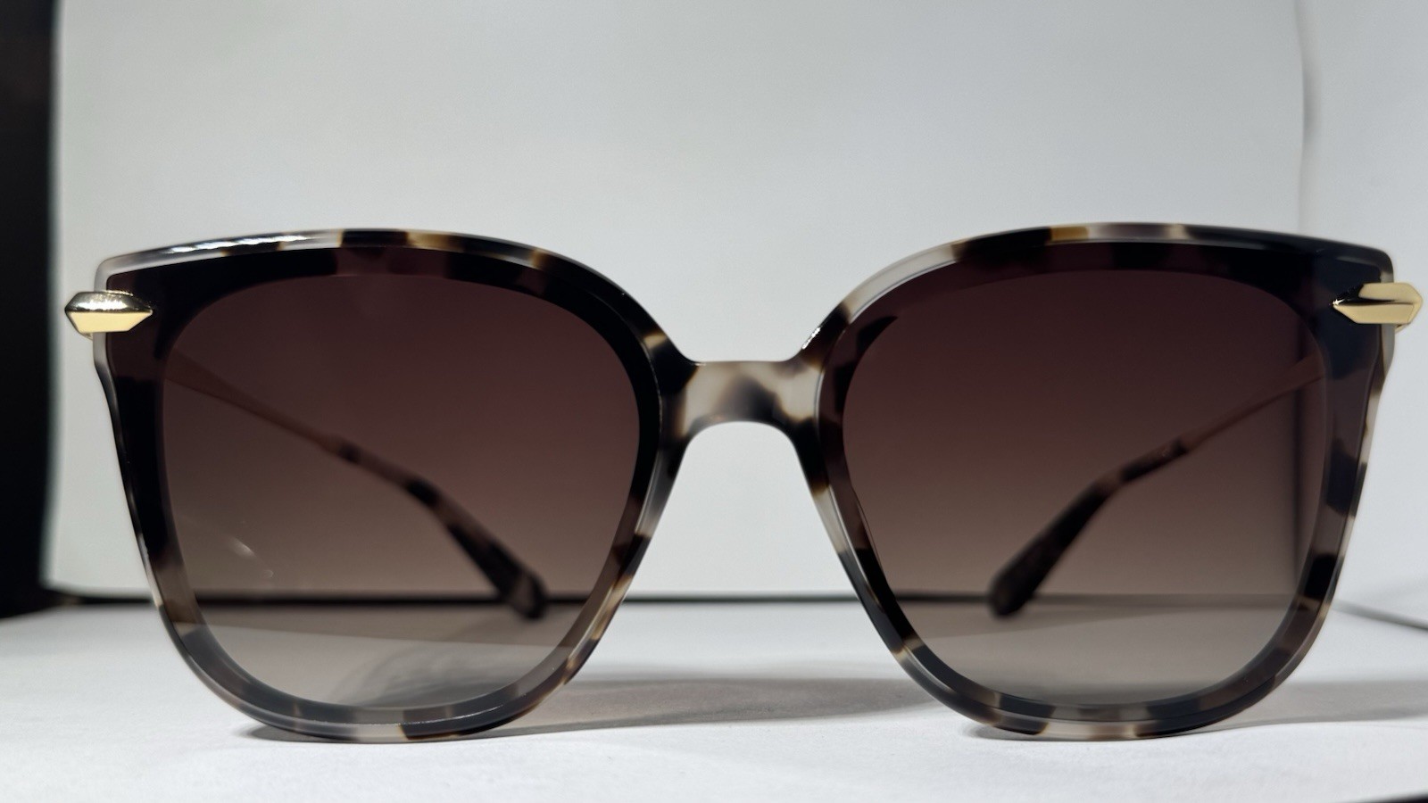 KREWE  DEDE NYLON Malt  18K Polarized Sunglasses