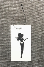 750 HANG TAGS BOUTIQUE TAGS ACCESSORY HANGTAGS WITH 750 PLASTIC LOOPS