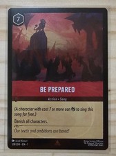 Be Prepared [Foil] #128 Prices | Lorcana First Chapter | Lorcana Cards