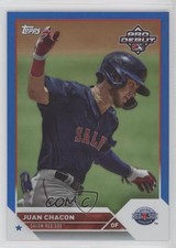 2023 Topps Pro Debut Blue Foil 8/150 Juan Chacon #PD-31 fm0