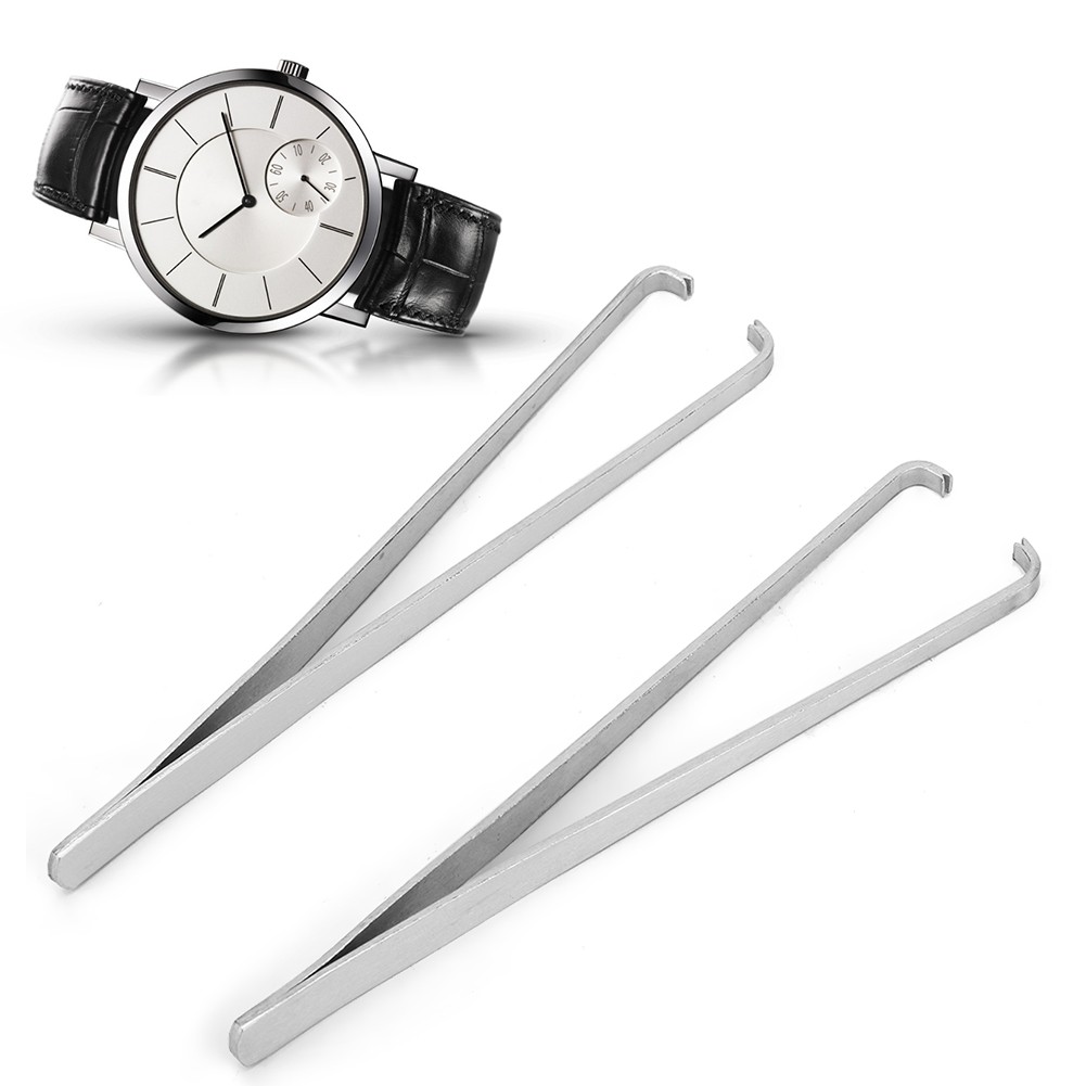 2Pcs Watch Minute Second Hour Hands Removal Tweezer Watch Repairing Making KRI✈️
