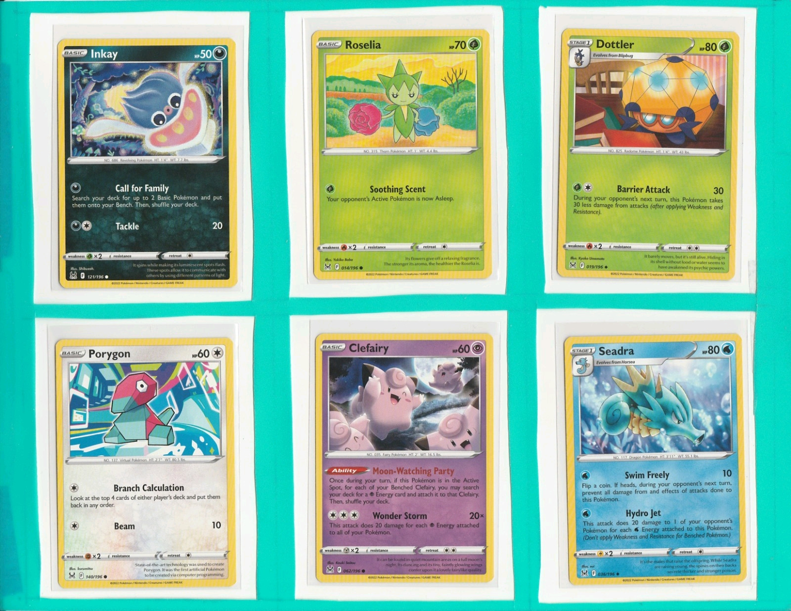 2022 Pokemon Card Lost Origin Dottler 19/196
