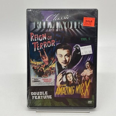 Classic Film Noir Double Feature Vol 3: Reign of Terror/ the Amazing Mr. X New