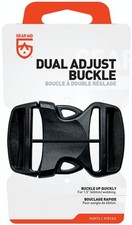 GEAR AID Dual Adjust Buckle, 1.5" - Black