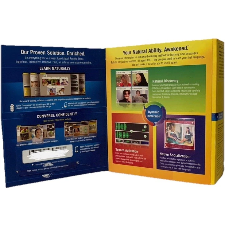 Rosetta Stone TOTALe Chinese Mandarin Level 1,2,3,4,&5 COMPLETE w/ Headset - Image 3 of 4